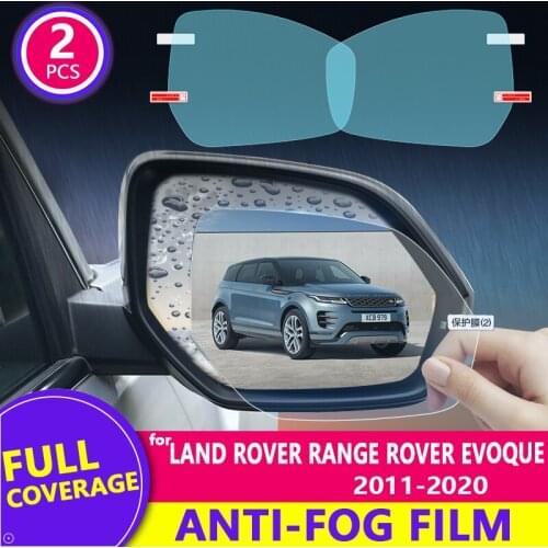 For Land Rover Range Rover Evoque 2011-2020 Rearview Mirror Film HD Anti-Fog Rainproof Auto Mirror Sticker Car Accessories