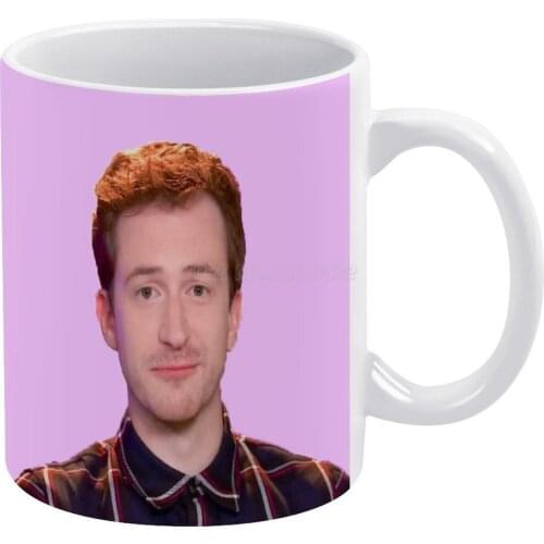 Joe Mazzello White Mug 11oz Ceramic Tea Cup Coffee Mug Friends Birthday Gift Rami Malek Rami Malek Bohemian Rhapsody Movie Movie