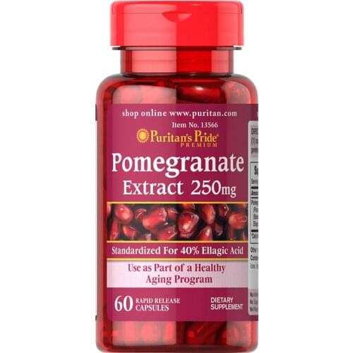 Free Shipping Pomegranate Extract 250 Mg 60 Pcs
