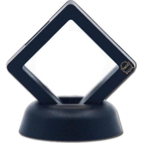 Black Metal Commemorative Coin Display Frame Box Plastic Case Floating Coin Display Box Good Sealing Sturdy Box