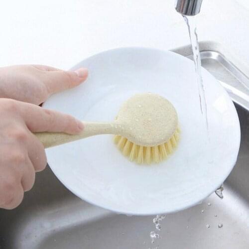 Hot Sale Multifunction Kitchen Cleaning Brush Long Handle Dish Washing Brush Brush Plate Brush Pot Cleaning Tool Kitchen Supply