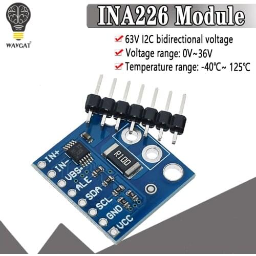 INA226 IIC interface Bi-directional current/Power monitoring sensor module 226 0.01Ohm 0.1Ohm