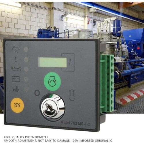 Generator Controller DSE702MS Generator Controller Generator Control Panel Manual Start Module Generator Parts and Accessories
