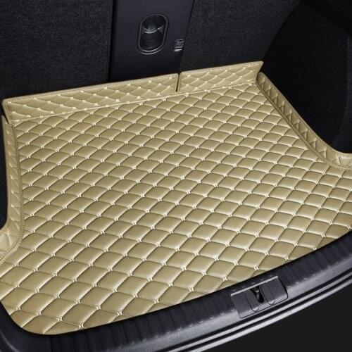 Custom leather Car trunk mat for Infiniti all models FX EX JX G M QX50 QX56 Q50 Q60 QX80 QX70 Q70L QX50 QX60 auto accessories