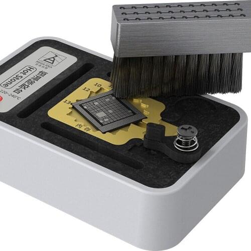 QIANLI Mainboard layering planting tin fixture for ip x xs max 11 pro max motherboard ic chip thermostatic remove glue