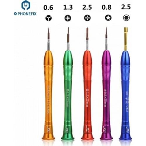 Precision Screwdriver Set Magnetic Y-Type Phillips Pentalobe Screwdriver Bits Opening Repair for iPhone Disassembly Tools Kit