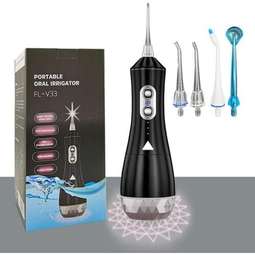 New 9 Modes Oral Irrigator USB Rechargeable Portable 320ml Irrigator Water Floss Dental Teeth Cleaner electric Water Flosser
