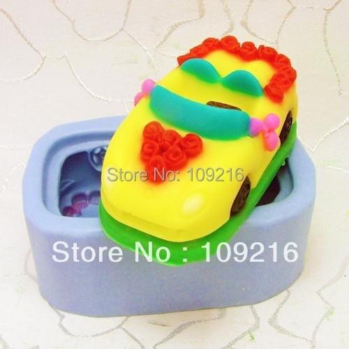 Wholesale!!!1pcs Wedding Limousine (H0123) Silicone Handmade Soap Mold Crafts DIY Mold