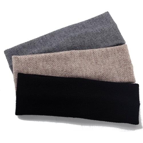 Classical Stripe Adult Flat Headwrap Women Men Headband Cotton Elastic Hair Bands Soft Solid Color Unisex Hairband