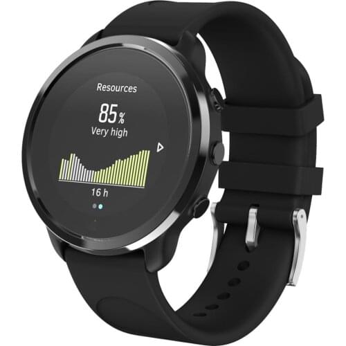 20mm Width Silicone Strap with Silver Buckle for SUUNTO 3 Fitness for Samsung s2 for Huawei 2 Smart Watch High Quality