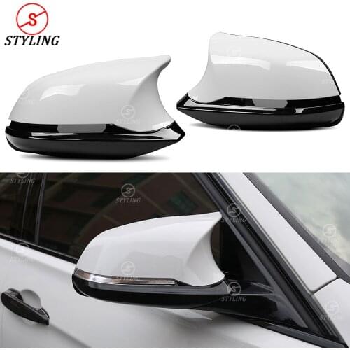 F36 Side Mirror Cover Replacement M3 M4 Look For BMW F22 F31 F30 X1 E84 M2 F87 F20 F21 F23 F32 F33 ABS Rear View Mirror Cover