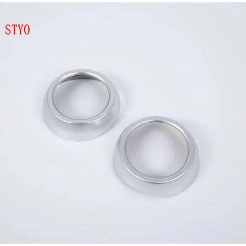 STYO Car ABS Chrome Front Side AC Air Vent Cover Trim For Hyundai1 Kona Encino 2018 2019