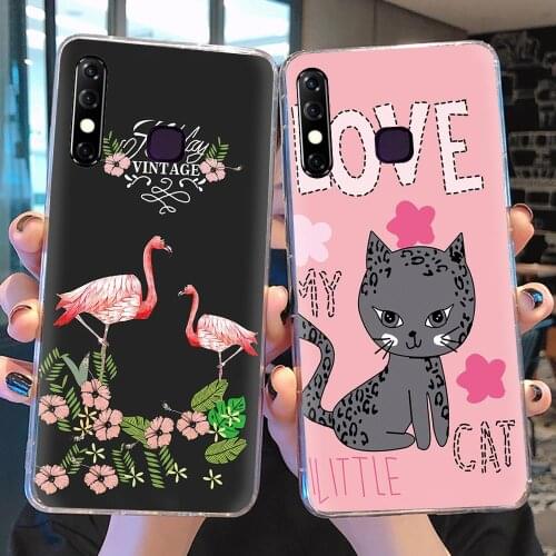 Waterproof For Girls Phone Case For Tecno Camon 12/Spark 4 Shockproof Brand New Fashion Design New