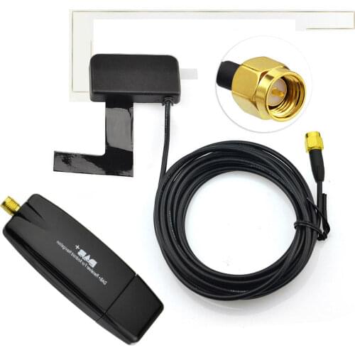 High Quality Universal MCX Antenna Car DAB DAB+ Digital Radio Aerial Antenna Glass Mount MCX Plug