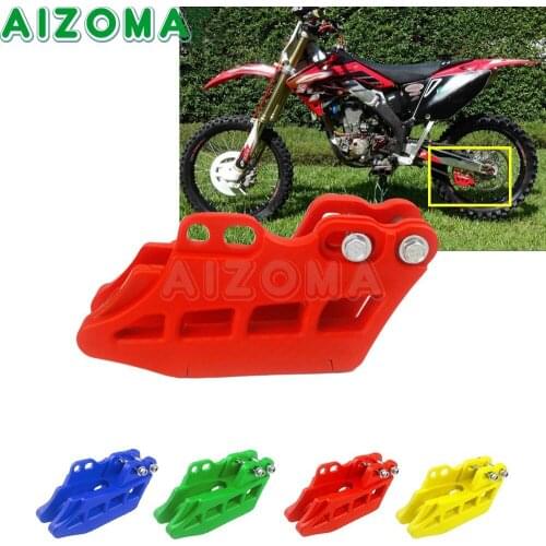 Motorcycle Chain Guide Guard Protector Red For Honda CRF250 CRF450 R X CRF 250R 250X 450R 450X 2007-2017 Dirt Bike Supermoto