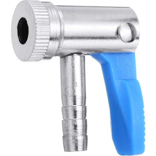 1pcs 8mm Car Motorcycle Tyre Wheel Tire Air Chuck Inflator Pump Valve Clip Connector Adapter Car Accessories