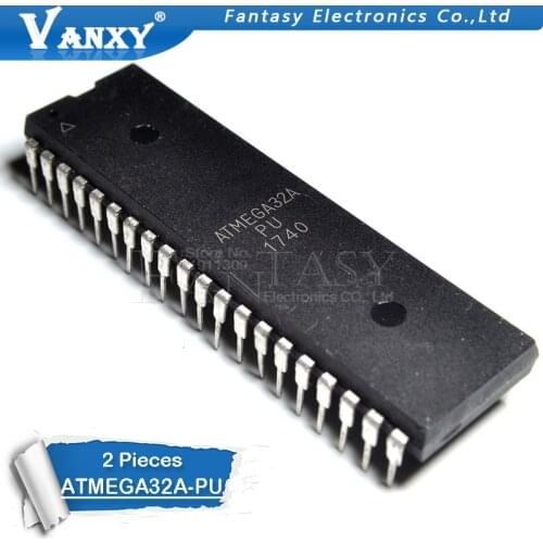 2PCS ATMEGA32A-PU DIP DIP-40 ATMEGA32A ATMEGA32 DIP40 32A-PU ATMEGA32L-8PU ATMEGA32-16PU ATMEGA32-16PI