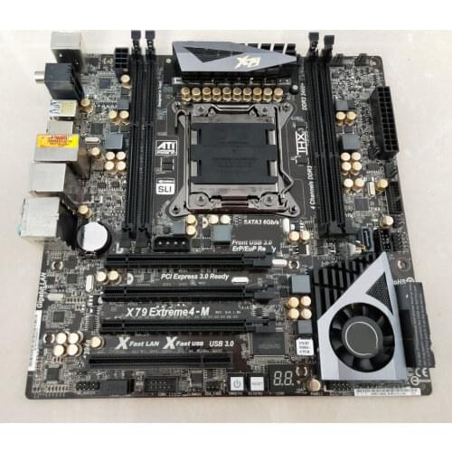 For ASRock Motherboard X79 Extreme4-M Mainboard LGA2011 DDR3 M-ATX