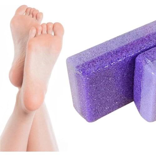 Pu Pumice Stone Exfoliate Foot Feet Care Dead Dry Skin Removal Scrub Callus Pedicure Make Smooth Skin Beauty Foot Care Tool 1pc