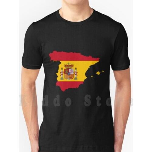 Spain.spain Gift.spain Design.spain Illustration.illustration.design.flag.country. T Shirt DIY Big Size 100% Cotton Love Cute