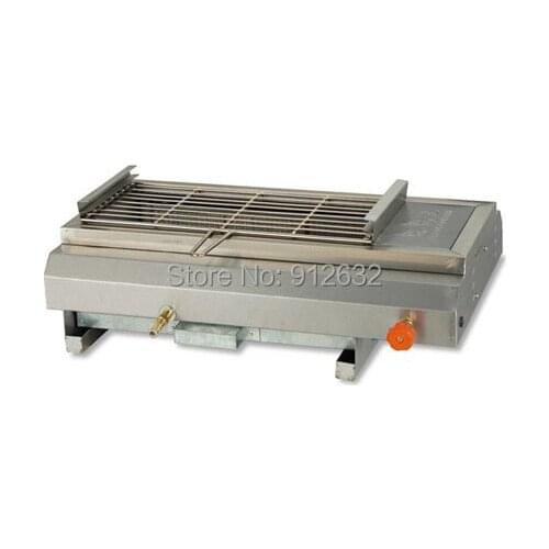 Commercial meat grill machine, Gas Smokeless Barbecue Oven, bbq grill for sale