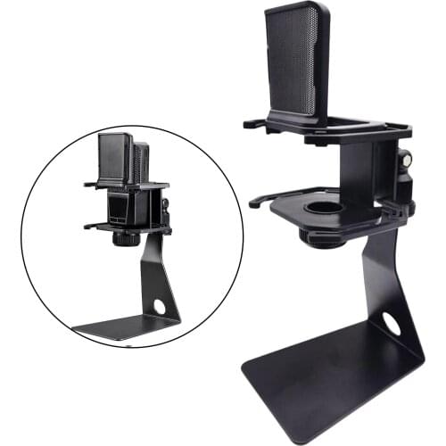 Metal Shockmonut Studio Recording Microphone Shock Mount Mic Holder with 3/8"/ 5/8" Threaded for Microphone