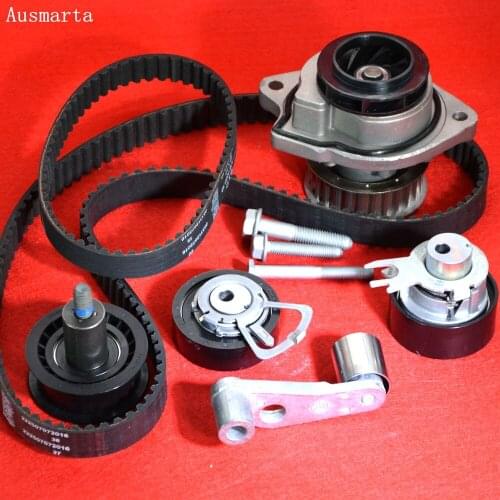 7 Pcs FOR POLO1.4 timing repair package timing set up tightening wheel timing belt pump INA 030121019J 030 121 019 J