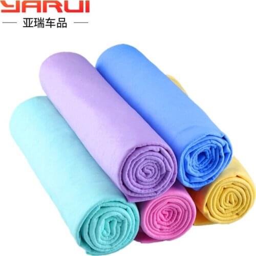 Deerskin towel car dry hair absorbent special wash thickened leaving marks goose cloth supplies
