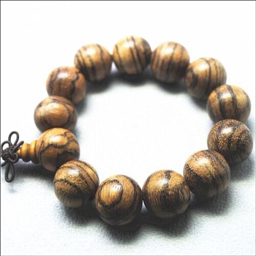 Natural vietnamese aloes wooden bracelets round shape size 18mm powerful bracelets nature beads new collections
