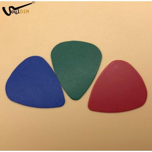 10pcs 0.46mm ABS Colorful Acoustic Electric Ukulele Guitar Picks Antislip Standard Mediators Plectrum Guitarra Accessories