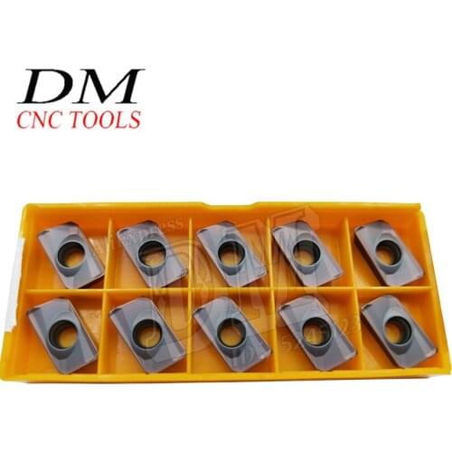10pcs APMT1135PDER/APMT1604PDER-M2/H2 VP15TF Carbide Square Shoulder Milling Cutter for Machining Stainless Steel