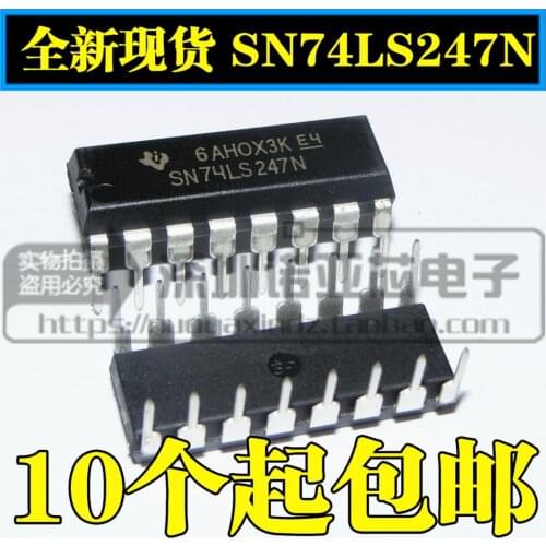 10pcs/lot New SN74LS247N 74LS247 DIP16