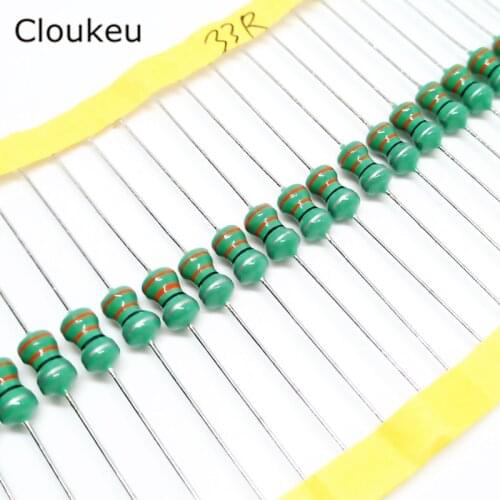 20Pcs 1w 33UH 330K Color Code Inductance Inductor 0510 33UH 330K 330