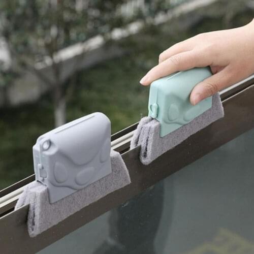 2021 Creative Window Groove Cleaning Cloth Window Cleaning Brush Windows Slot Cleaner Brush Clean Window Slot Clean Tool