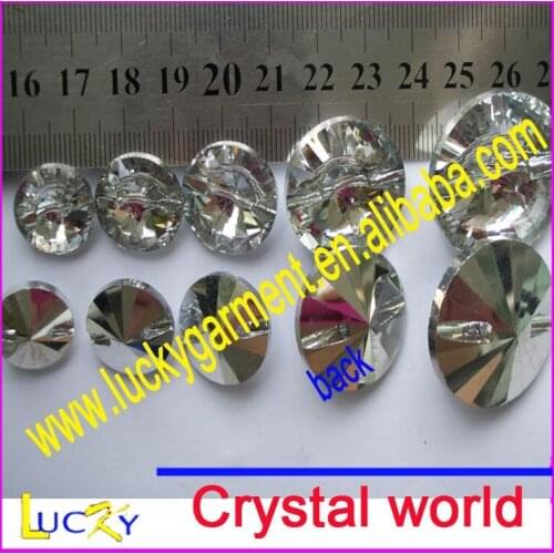 Austria18mm 15000pcs crystal color sew on sofa crystal button,sew on button,sew on crystal shine as austria button 3015