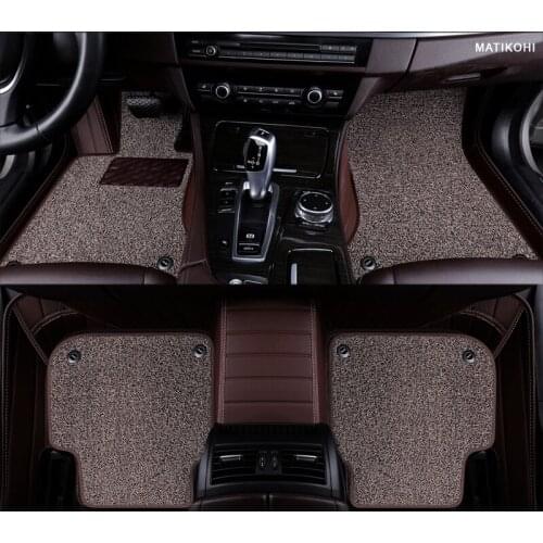 MATIKOHI Custom car floor mats for Isuzu all model D-MAX mu-X auto accessories car foot mats