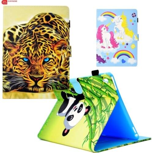 Case For Ipad Pro 9.7 inch Cover Wallet Card Cartoon PU Leather Stand Case Cover For Apple ipad Pro 9.7 Screen Protector