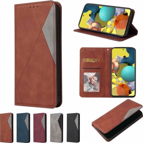 Flip Leather Case For Samsung Galaxy A51 A71 A31 A41 A21 A11 A81 M11 M31 S A10 A20 A30 A50 A70 S E Note 20 Wallet magnetic Cover