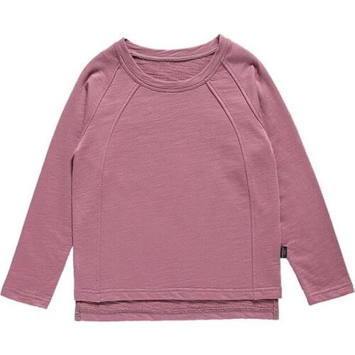 Kids T-Shirt 3-14Y Children Baby Girls Boys Soft Tops Tees Cute T-Shirt Spring Autumn Long Sleeve Cotton Clothes 150 160 cm
