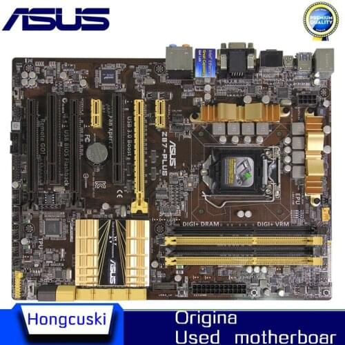 For ASUS Z87-PLUS original motherboard Socket LGA 1150 DDR3 Z87 SATA3 USB3.0 Desktop Motherboard