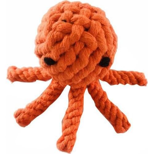 Legendog Dog Octopus Toys For Dog Funny Chew Durable Knot Cotton Rope Puppy Dog Toy Trainging Chew Toys For Pets Supplies
