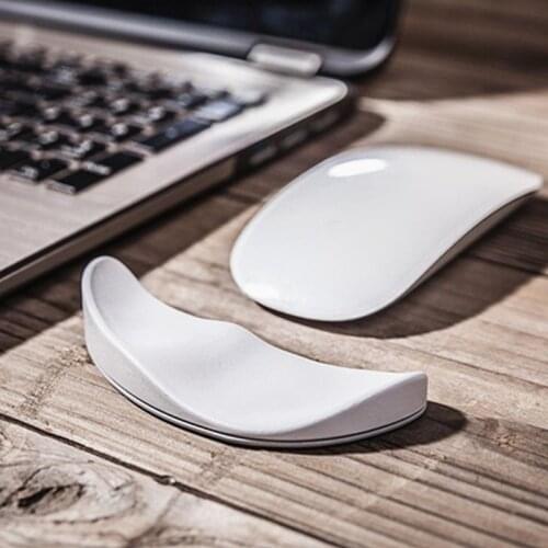 Ergonomic Mouse Pad Silicon Gel Non-slip Streamline Wrist Rest Support Mat Computer Mousepad for Office Gaming PC
