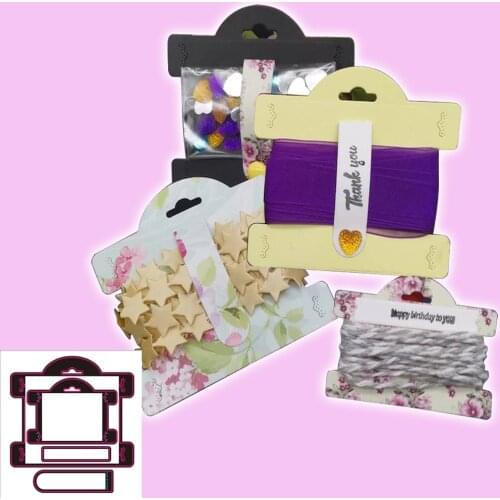 Die cut metal cutting die punch ribbon organizer winder roll Alinacraft Scrapbook paper craft handmade card stencil art cutter