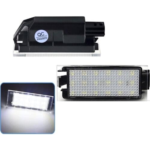 Renault LED licensed light CLIO Megane Twingo Lagane