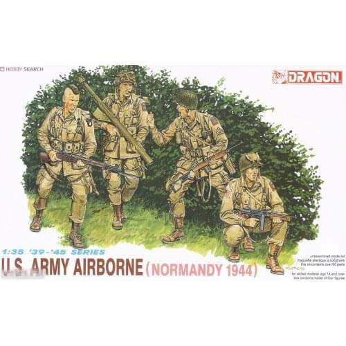 DRAGON 6010 1/35 U.S.ARMY AIRBORNE (NORMANDY 1944) model kit