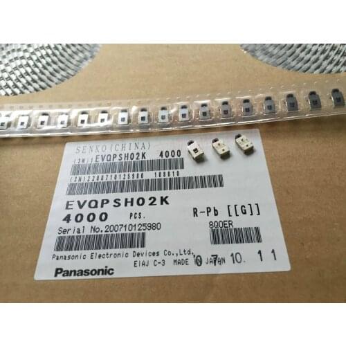 Japan original Tortoise EVQPSH02K Patch 4 Foot 4*6*1.8 Side Button Inner Sticker