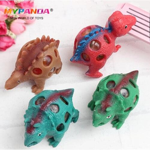 Novelty Dinosaur Squishy Mesh Ball Grape Squeeze Relief Autism Toys Kids&Adult Anti-Stress Toys Stress Reliever Toys Adult Toy