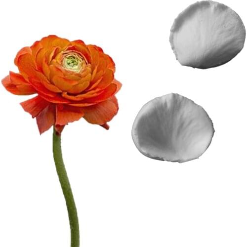 Peony & Buttercup Silicone Mold Fondant Mould Cake Decorating Tool Chocolate Gumpaste Molds, Sugarcraft, Kitchen Gadget