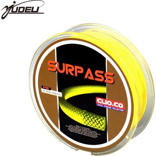 YUDELI PE Braid 4 Stands100M Fishing Lines 6 colors 6LB to 90LB Super Strong Japan Fishing Line