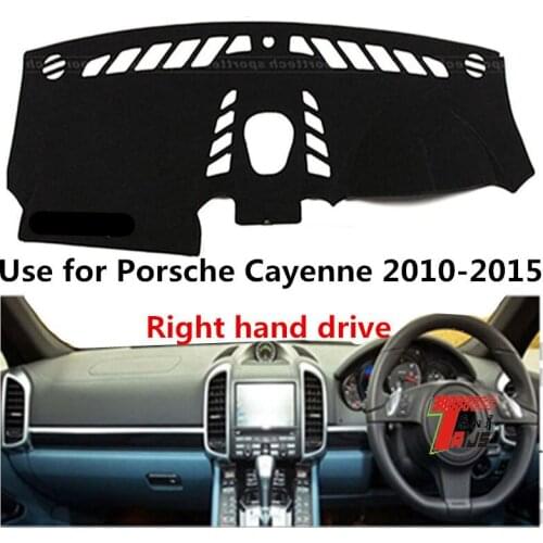 TAIJS Factory Sun Shade Polyester Fibre Car Dashboard Cover For Porsche Cayenne 2010 2011 2012 2013 2014 2015 Right hand drive
